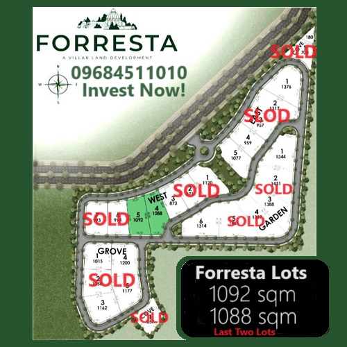 Forresta Village VillarLand Philippines Selling