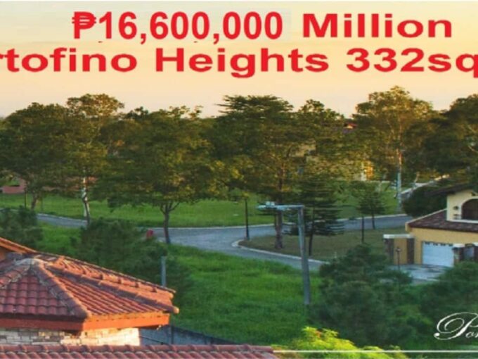 Portofino Heights Lot For Sale 322sqm