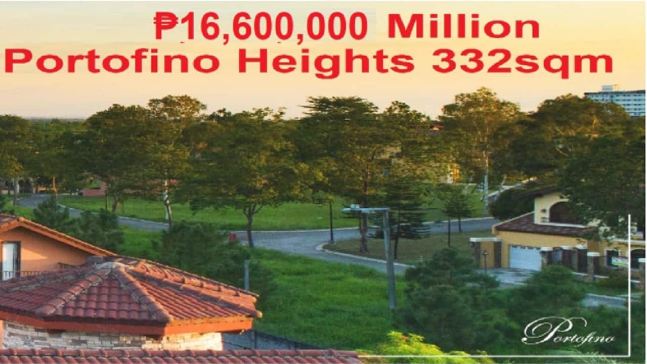 Portofino Heights Lot For Sale 332 sqm