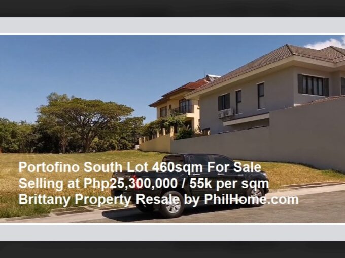 Portofino South Brittany lot 460 sqm For Sale