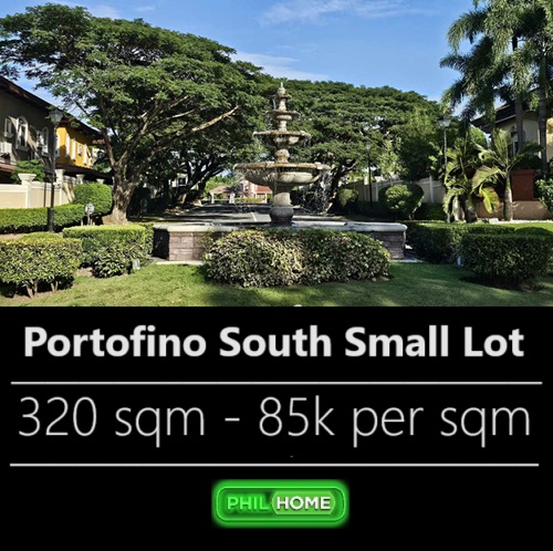 Portofino South Lot 320sqm For Sale