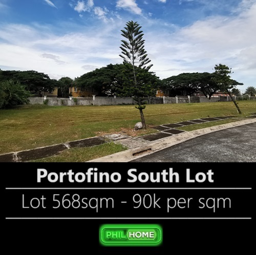 Portofino South Lot 568sqm For Sale Near Gate