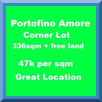 Portofino Amore Lot For Sale 336sqm