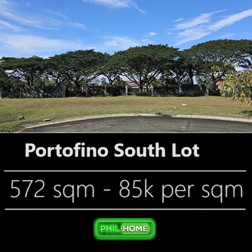 Portofino South Lot For Sale 572sqm