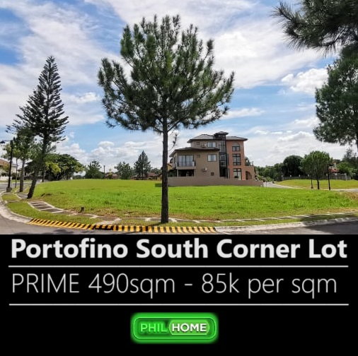Portofino South Lot For Sale 490sqm
