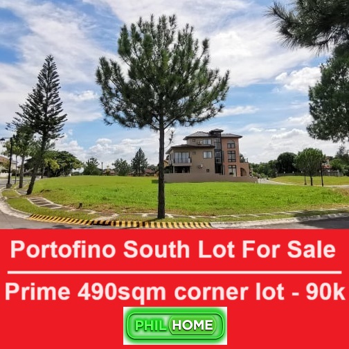 portofino south lot for sale 490sqm